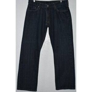 Levis 514 Jeans 36x32 Dark Wash Straight Leg 5-Pocket Style‎ 30.5 in Inseam